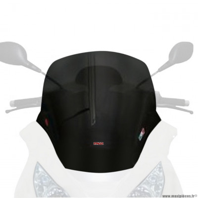 Pare brise sport fumé pour maxi-scooter piaggio mp3 400 / 500cc