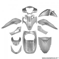 Kit carrosserie 11 pièces pour maxi-scooter honda sh 300 i 2007-2010 couleur gris