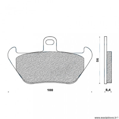 Plaquettes de frein 152 g1054 avant marque Galfer pour moto bmw r80r / r850 / r100 / k1100 / r1100 / r1150 / k1200 / r1200