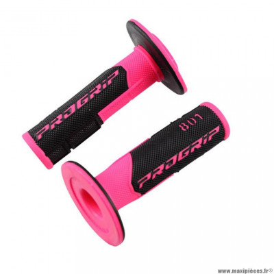 Revêtements poignees marque ProGrip 801 noir / rose double densite 115mm