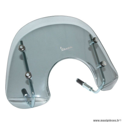 Saute vent court origine piaggio pour scooter 50-125 vespa lx après 2005 fumé