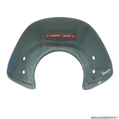 Saute vent fumé origine piaggio pour maxi-scooter 125-250-300 vespa gts après 2014