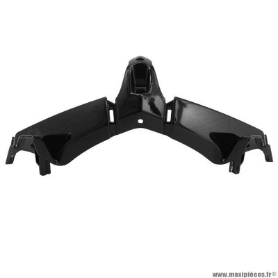 Raccord tablier avant pour maxi-scooter yamaha 530 tmax 2012-2014 noir brillant (partie sous phare)