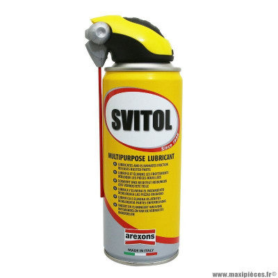 Lubrifiant marque Arexons svitol multifonctions professionnel (aérosol 400ml)