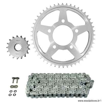 Kit chaine pour moto triumph 1000 daytona 1991-1995 530 17x48 (diamètre couronne 79.8-110-12.5) (démultiplication origine) marque Afam