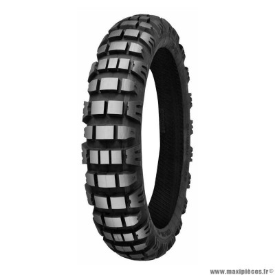 Pneu moto 17p 140-80-17 marque Mitas e-09 enduro m+s rear 69r tl (trail off road)