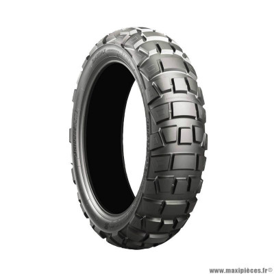 Pneu moto 18p 4.60-18 marque Bridgestone battlax ax41 adventure reart tt 63p (équivalence 120-90-18)