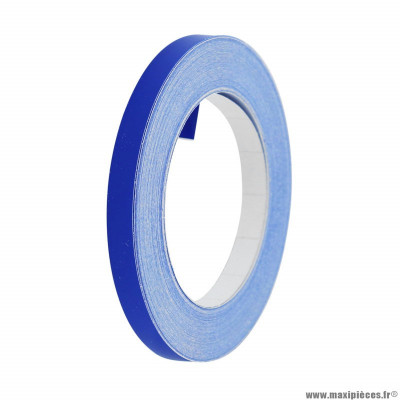 Liseret de jante tuning marque Motip solidline bleu foncé 6mm (10m)