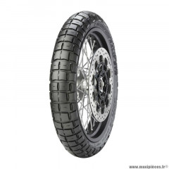 Pneu moto 18p 120-70-18 marque Pirelli scorpion rally str m-c radial front m+s tl 59v (ducati scrambler xl)