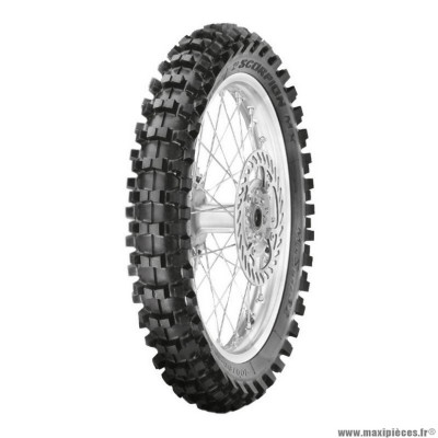 Pneu marque Pirelli pour moto 19'' 110-90-19 scorpion mx32 mid soft rear tt 62m (nhs)