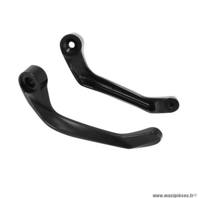 Protège levier de frein-embrayage Avoc pour maxi-scooter Honda 750 x-adv alu anodisé noir (x2)