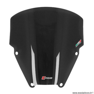 Pare-brise Faco pour maxi-scooter Honda 125 forza 2021 fume (h 360mm- l 360mm)