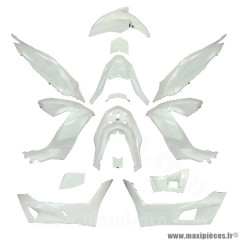 Kit carrosserie (14 pièces) blanc perle pour Maxi Scooter HONDA PCX 125 cc