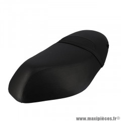 Selle CM009605 noir avec fixation charnière 2001>2016 pour Scooter PIAGGIO ZIP 50cc 4T, ZIP 50cc AIR 2T, ZIP 50cc H2O 2T