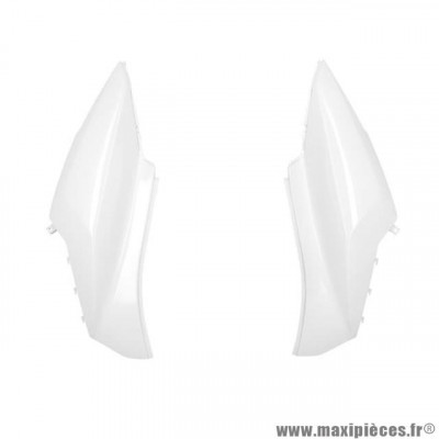 Coque arrière blanc peint (paire) pour Maxi Scooter, Scooter SYM ORBIT 125 cc, ORBIT II 2T 50cc, ORBIT II 4T 50cc