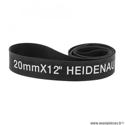 Fond de jante 12'' Heidenau en caoutchouc diam 12 x 20 mm