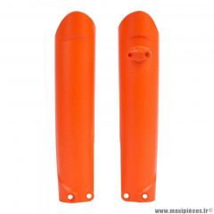 Protection de fourche Polisport orange (paire) pour Moto KTM