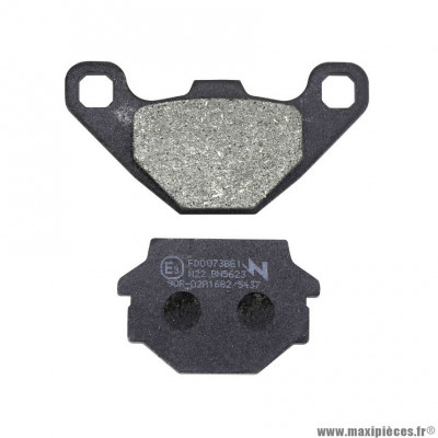 Plaquette de frein Newfren FD0073BE Elite Organique L 85mm / 56mm - H 43mm / 37mm - P 8mm / 10.2mm pour APRILIA, GAS-GAS, HUSABERG, HUSQVARNA, KAWASAKI, KTM, KYMCO, MALAGUTI, PEUGEOT, SUZUKI, SYM