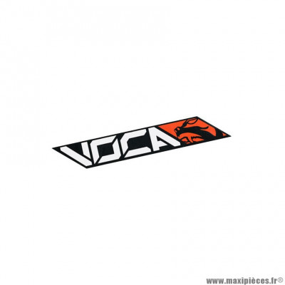 Autocollant/Sticker Voca Racing 110x40mm orange