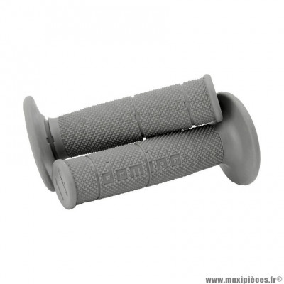 Revetement de poignée Domino 6131 Off Road gris closed end 120mm