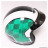 Casque Jet Victoria Bull Freedom Italie taille S (55-56 cm) Vert/Blanc/Rouge *Déstockage !