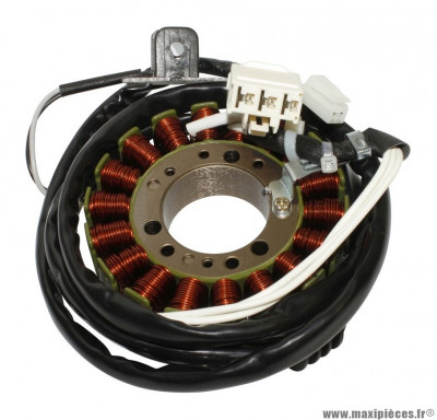 Stator allumage (18 poles) pour maxi scooter 500cc yamaha tmax 2008>2011 (4b5-81410-00)