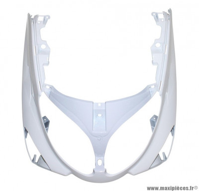 Tablier avant blanc brillant (partie inférieure) pour maxi scooter 500cc yamaha tmax 2001>2007