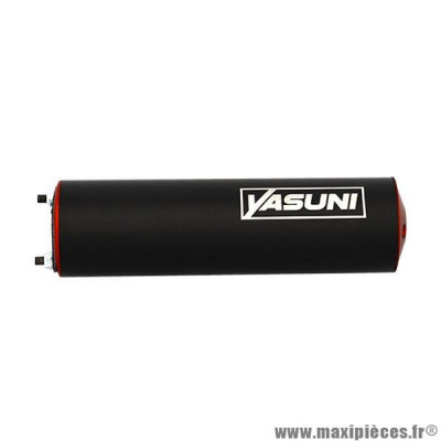 Silencieux MecaBoîte Yasuni Max Pro Alu Noir / Rouge Passage Gauche